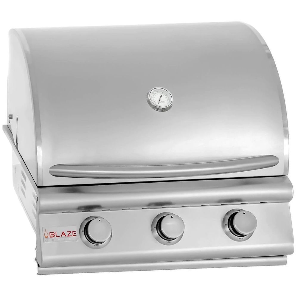 Blaze Prelude LBM 25-Inch 3-Burner Built-In Gas Grill (BLZ-3LBM-LP/NG)