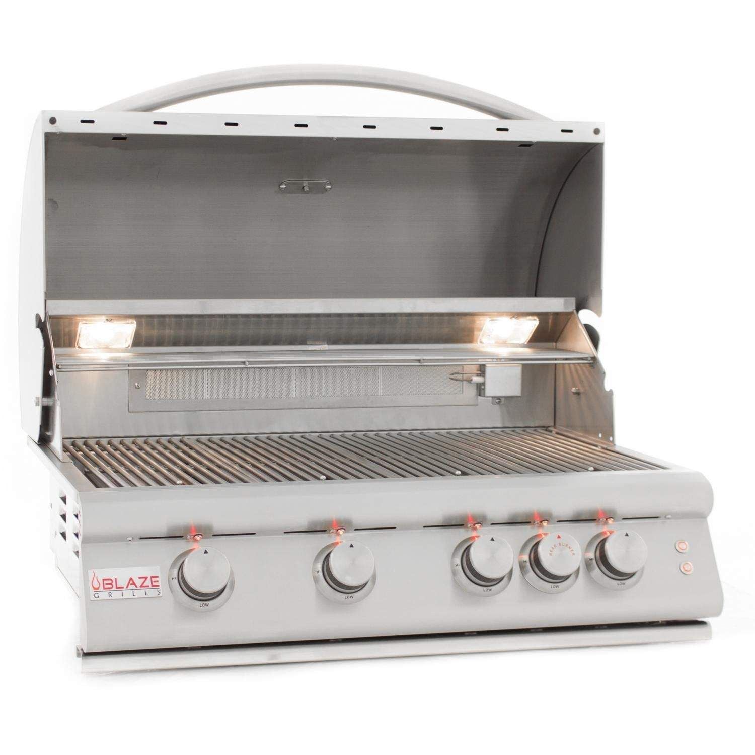 Blaze Premium LTE 32-Inch 4-Burner Built-In Gas Grill with Rear Infrared Burner (BLZ-4LTE2-LP/NG)