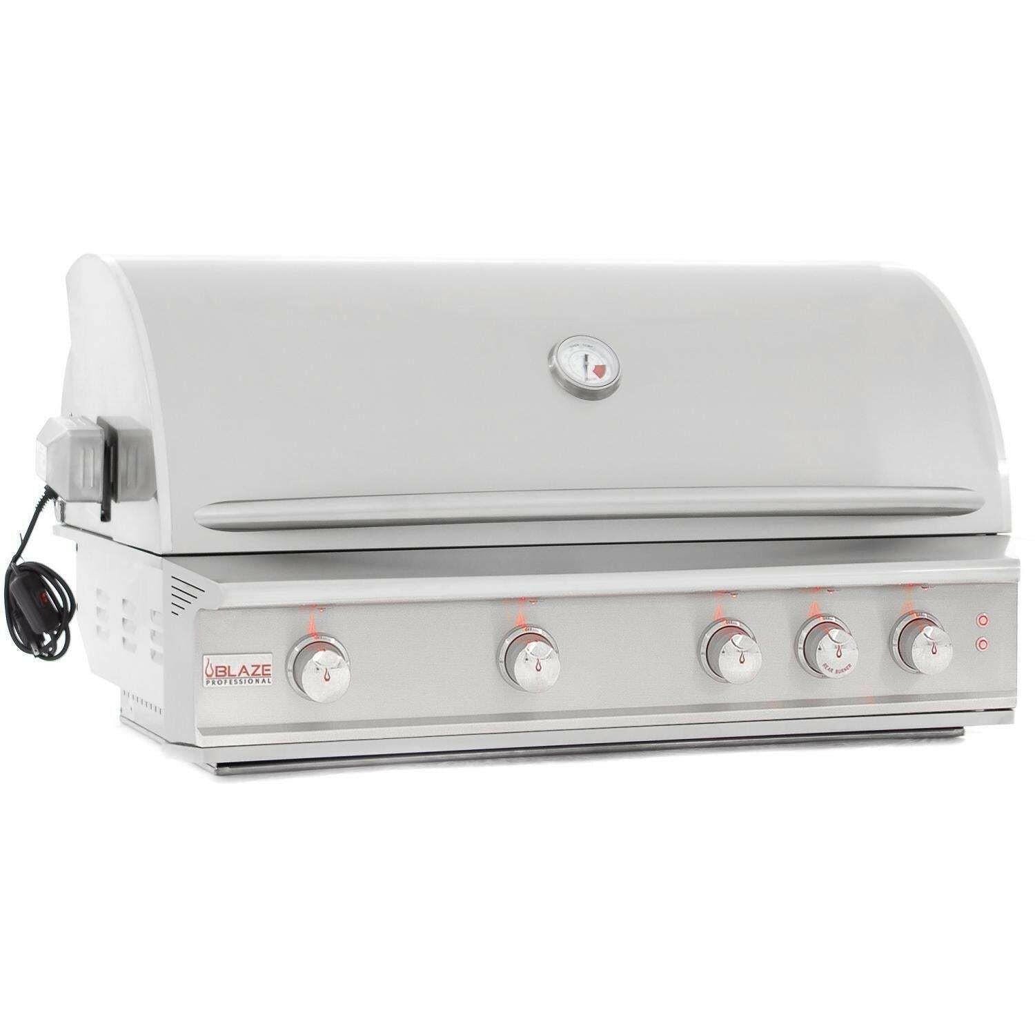 Blaze Professional LUX 44-Inch 4-Burner Built-In Gas Grill with Rear Infrared Burner (BLZ-4PRO-LP/NG)