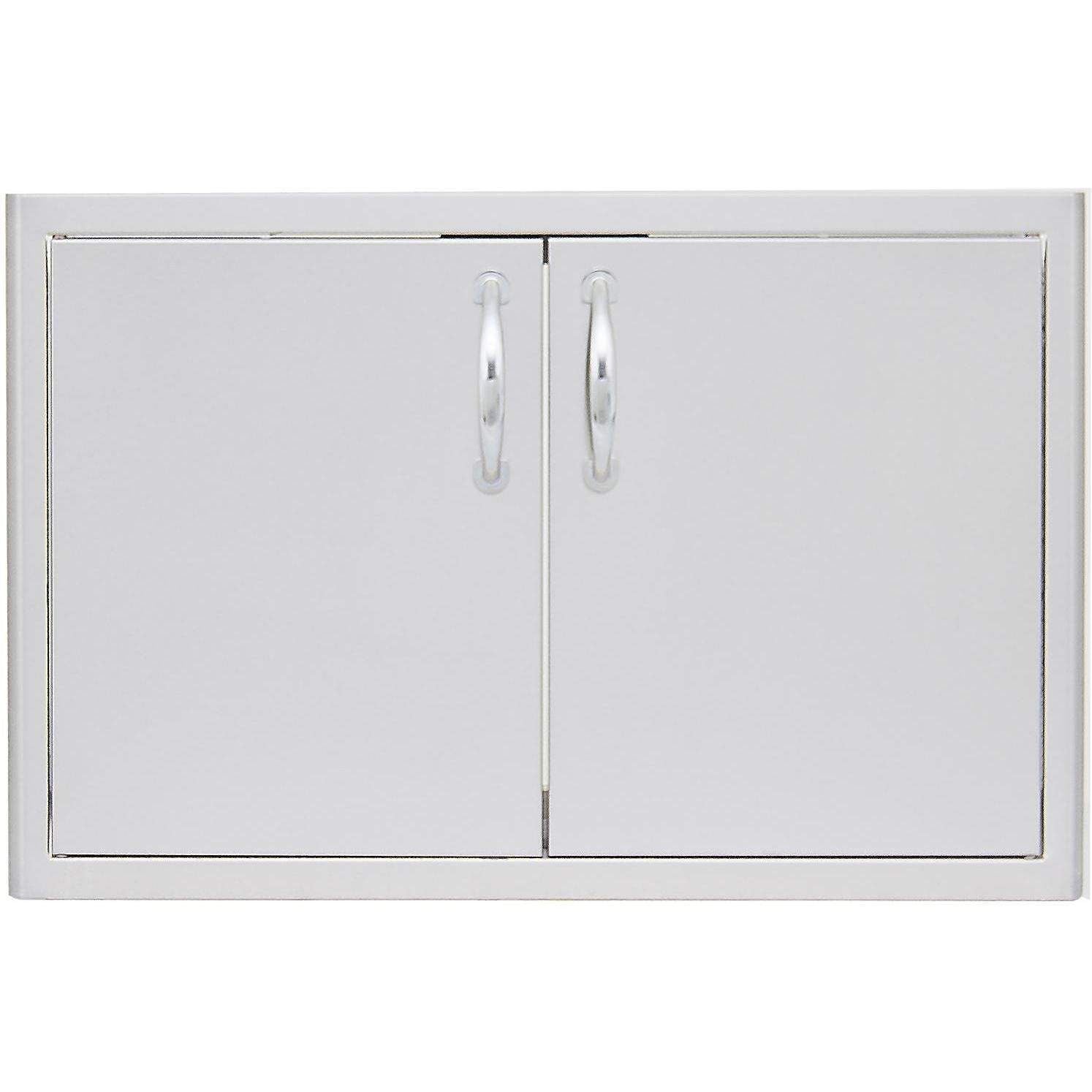 Blaze 32-Inch Stainless Steel Double Access Door with Paper Towel Holder (BLZ-AD32-R)