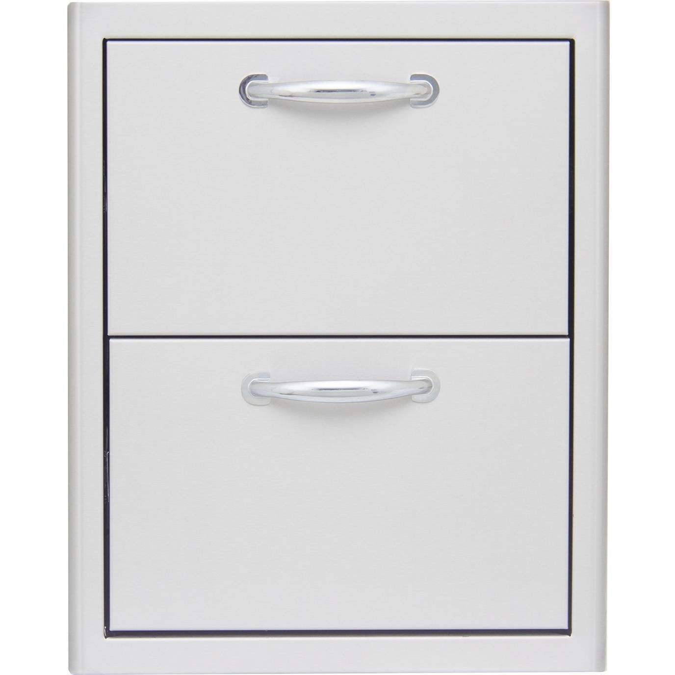 Blaze 16-Inch Stainless Steel Double Access Drawer (BLZ-DRW2-R)