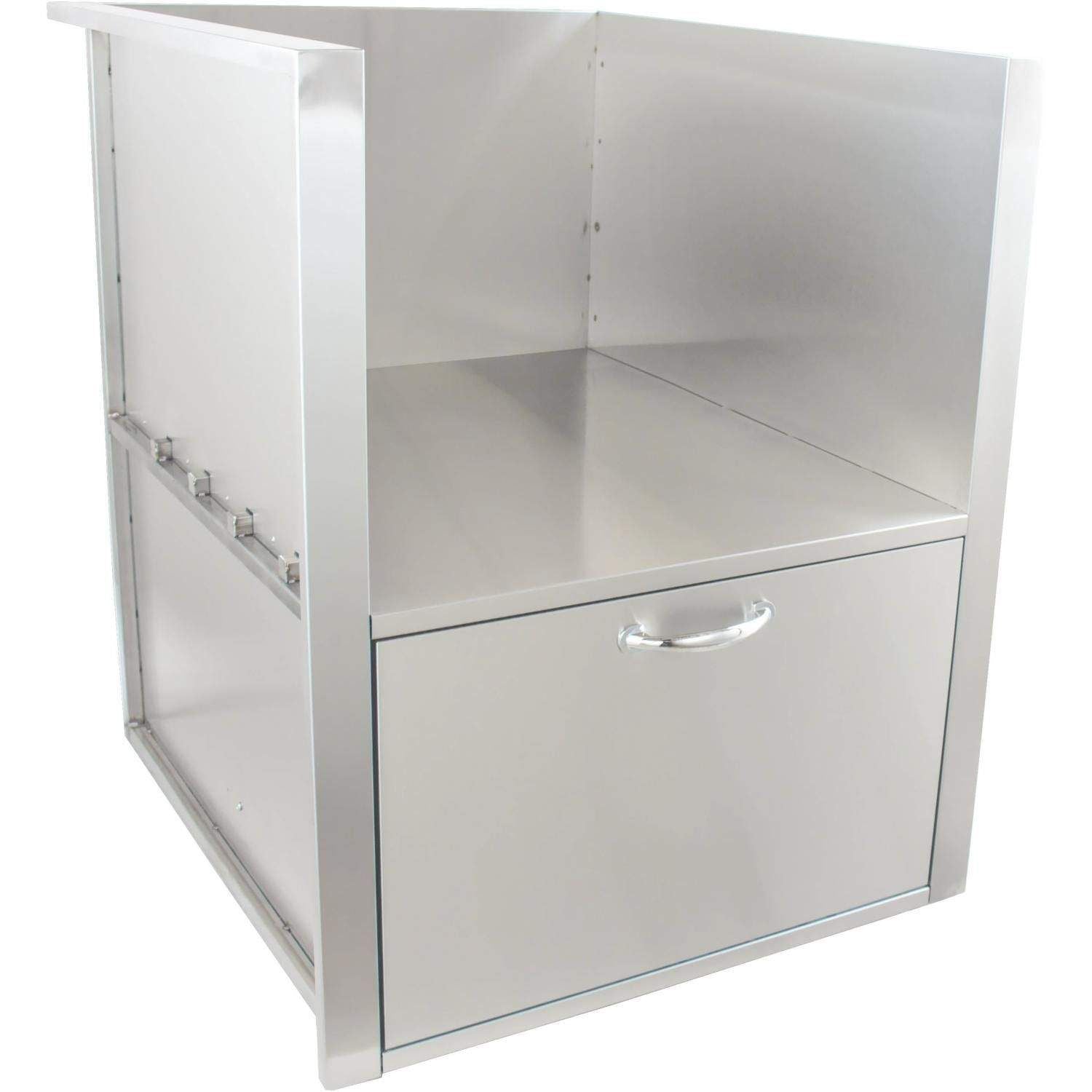 Blaze Kamado Island Sleeve with Storage Drawer (BLZ-KMDO-SLV)