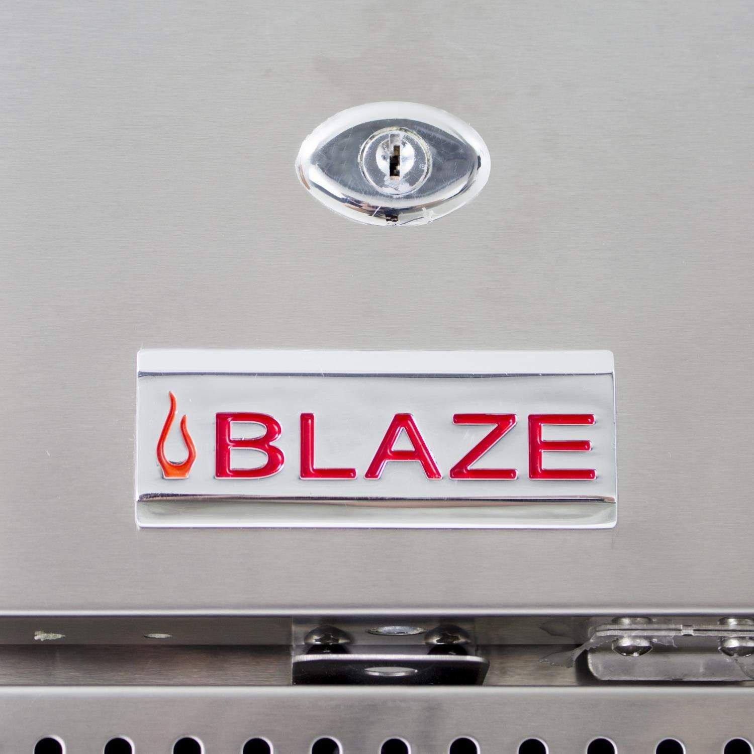 Blaze 24-Inch 5.2 Cu. Ft. Outdoor Rated Stainless Steel Refrigerator (BLZ-SSRF-50DH)